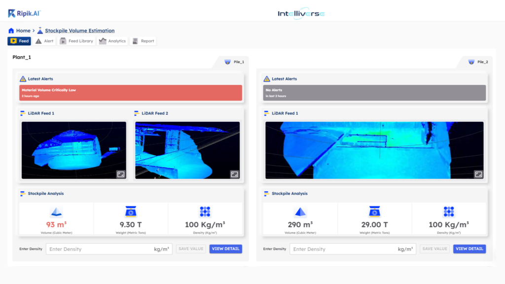 Enhancing Stockpile Volume Measurement with Vision AI